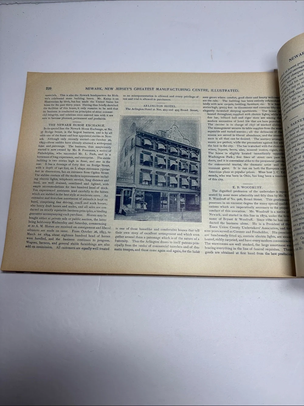 Newark Handsomely Illustrated Book 1894